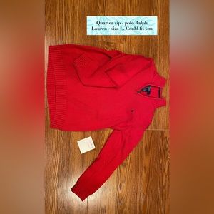 Polo Ralph Lauren size L, could fit s/m